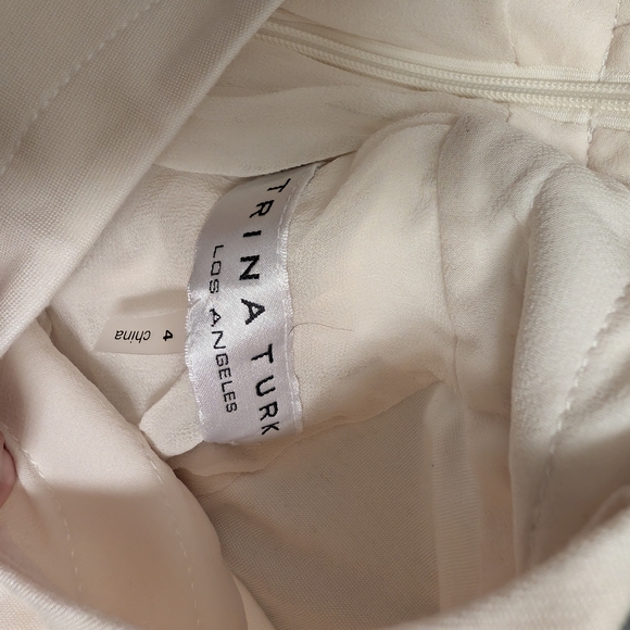 Trina Turk Cream Dress - Picture 2 of 3